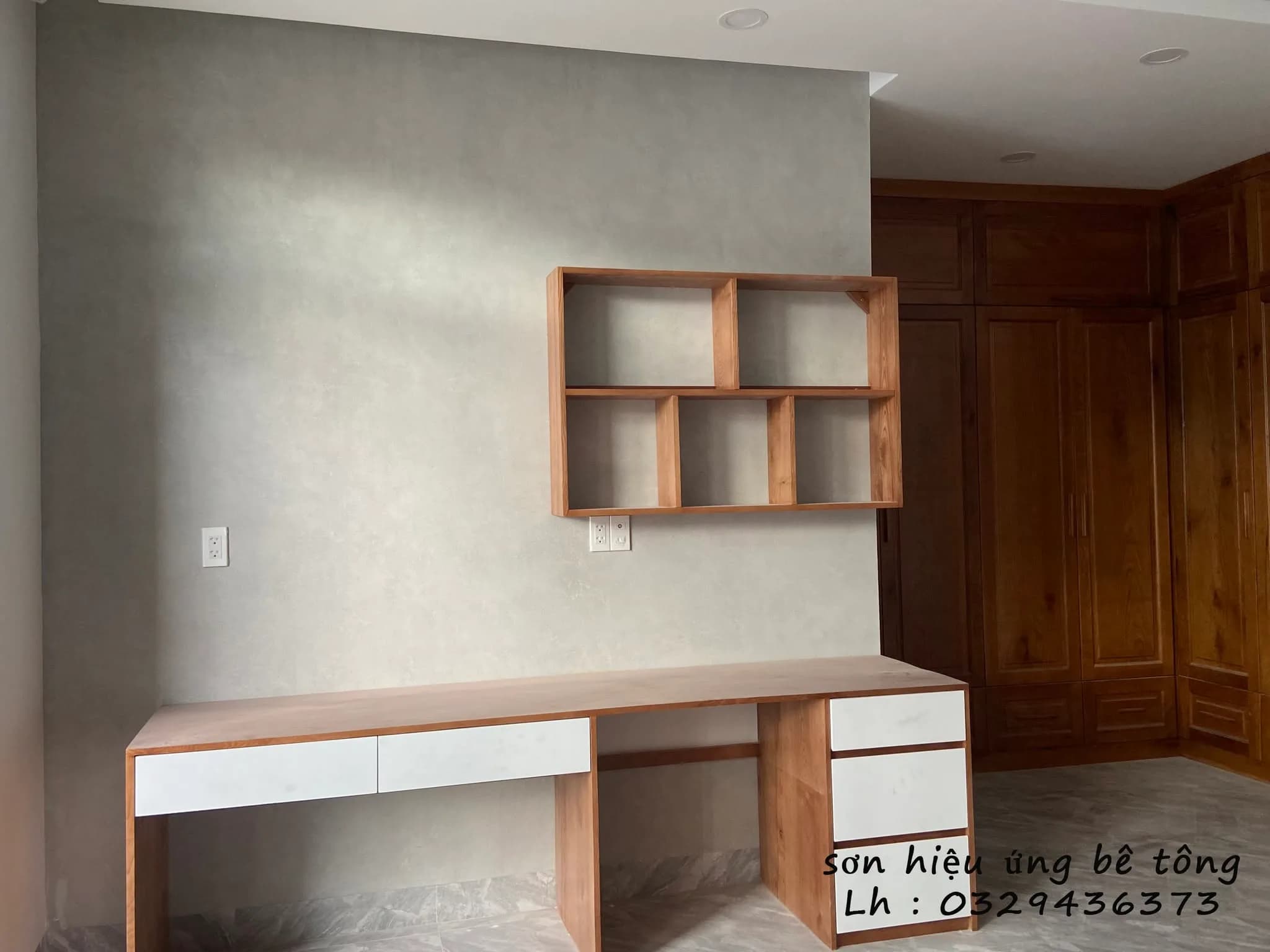 Biệt thự sắc độ bê tông — bê tông, hình ảnh thực tế 6