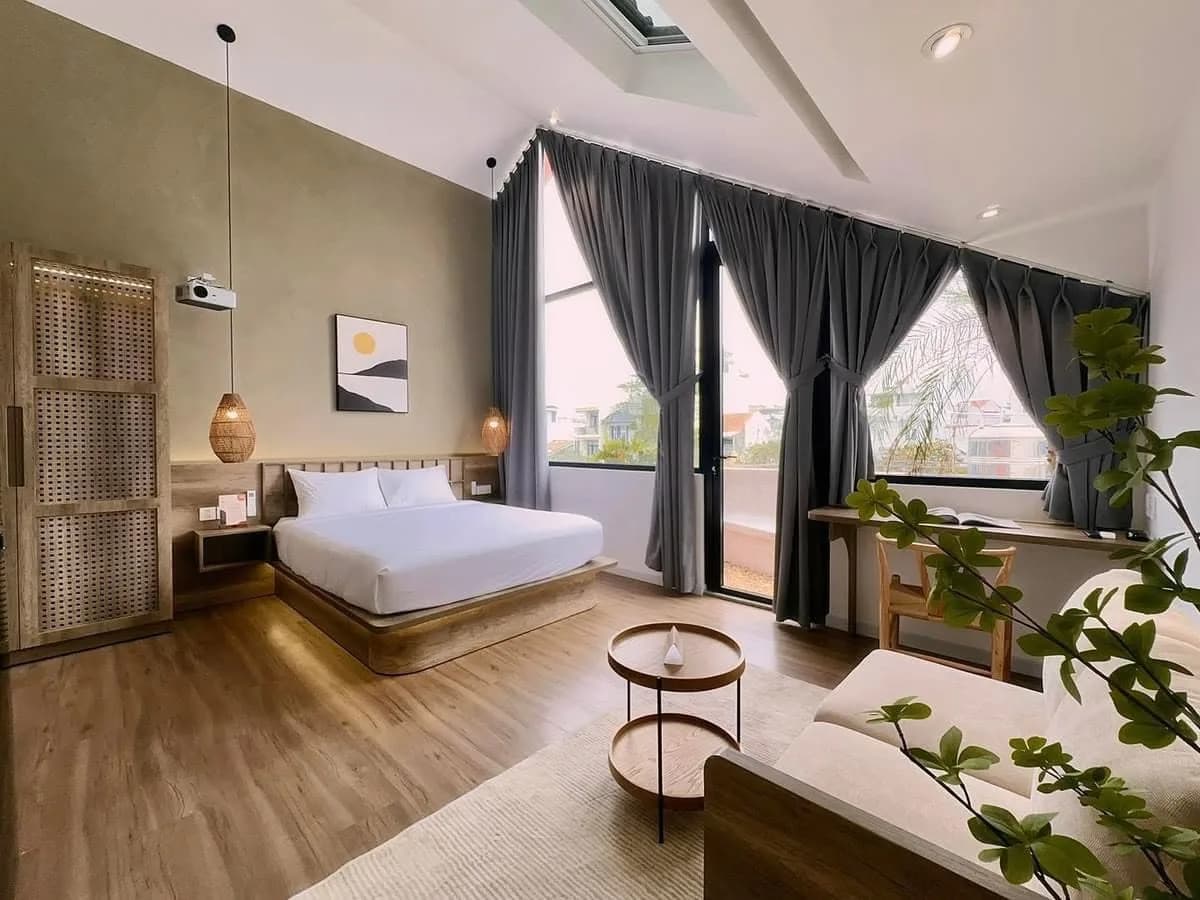 Khách sạn — đá và ánh sáng — bê tông, hình ảnh thực tế 2