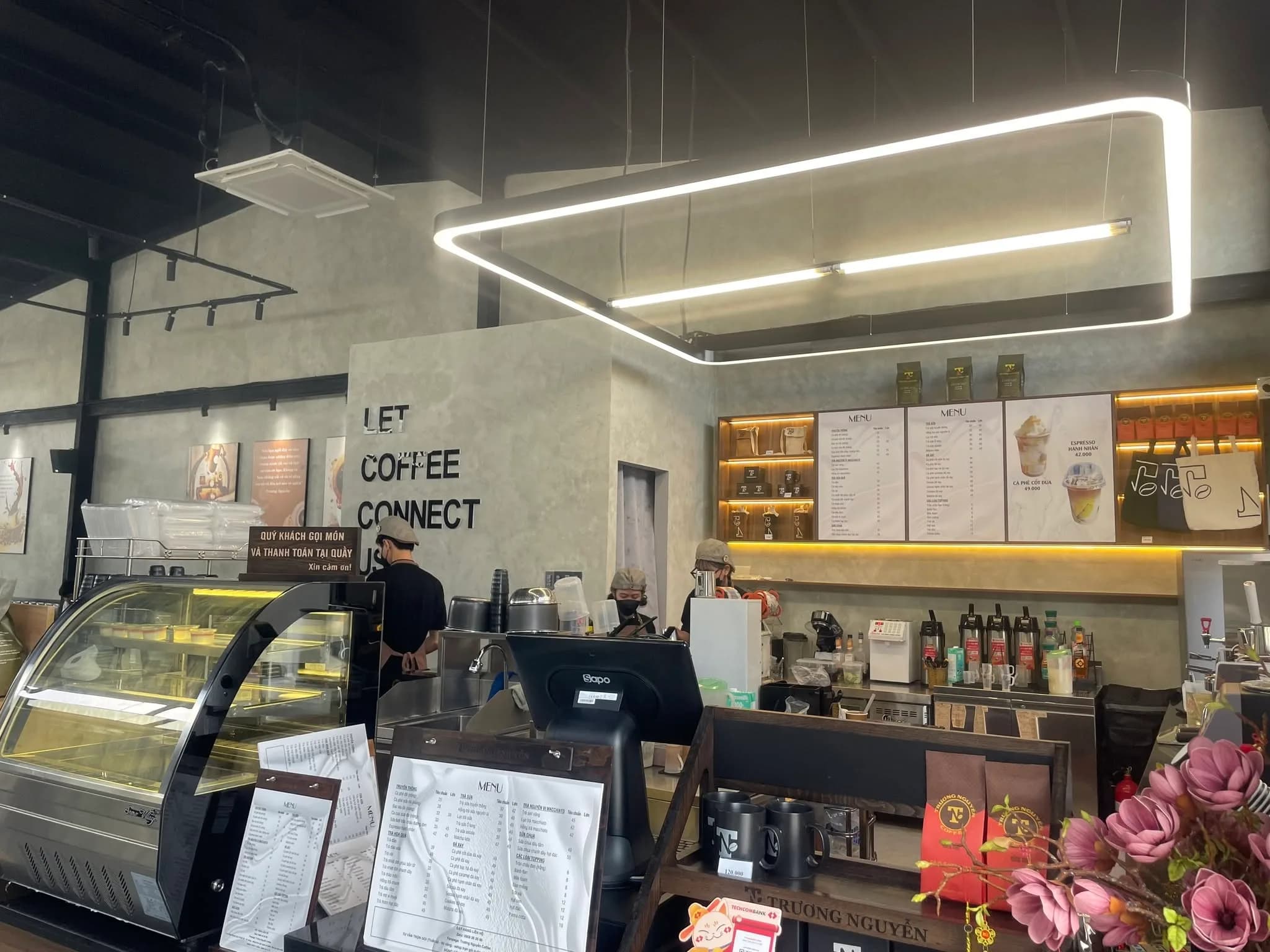 Let Coffee — chuỗi không gian bê tông — bê tông, hình ảnh thực tế 2