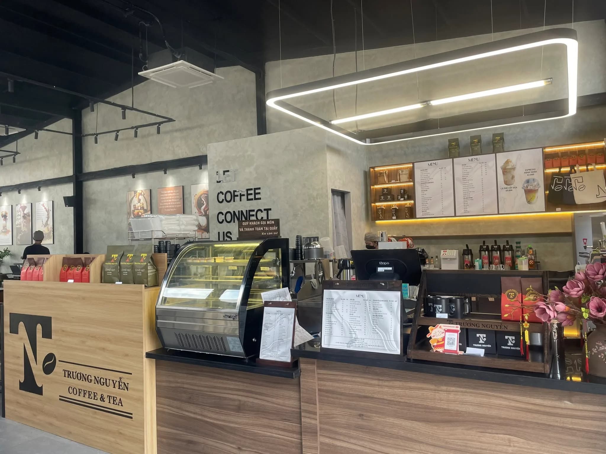 Let Coffee — chuỗi không gian bê tông — bê tông, hình ảnh thực tế 12
