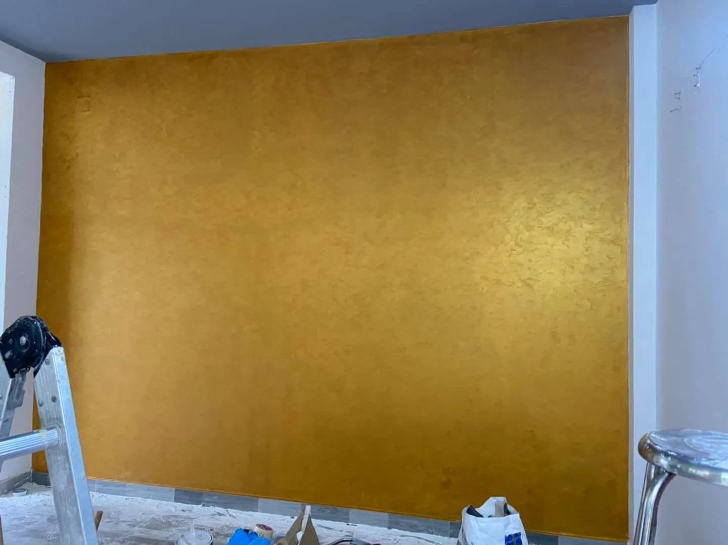 Shu Silk Gold — mix màu sang trọng — mix màu, hình ảnh thực tế 2