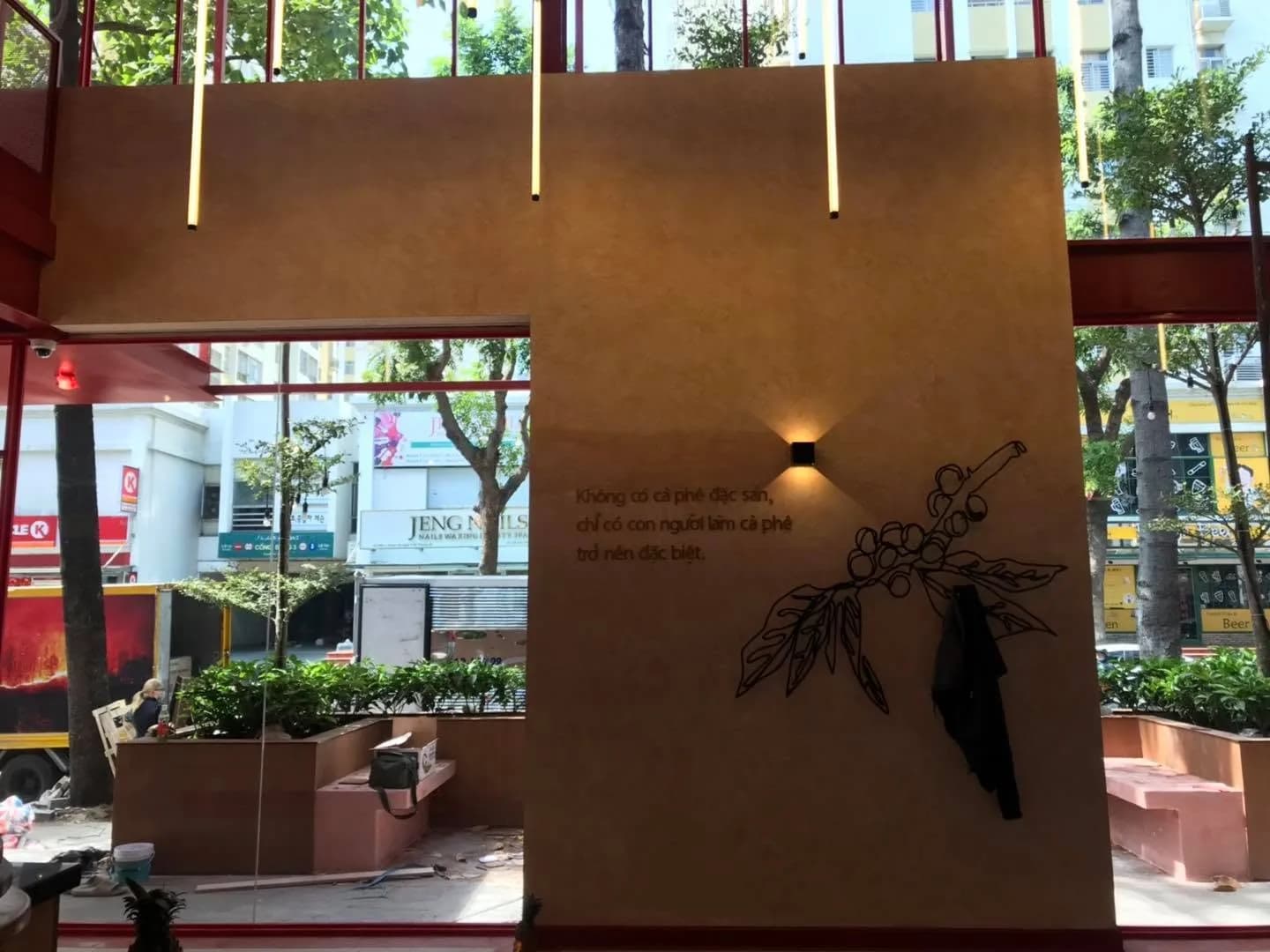 The Coffee House — mix màu theo nhận diện — mix màu, hình ảnh thực tế 4