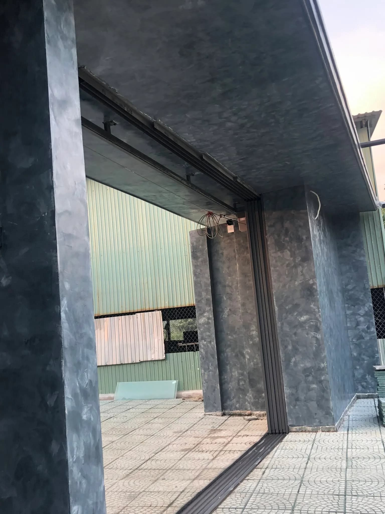Sơn hiệu ứng giả đá — giả đá, hình ảnh thực tế 8