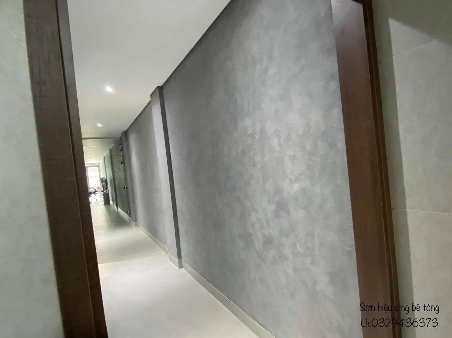 Văn phòng Bình Dương — bê tông, hình ảnh thực tế 2